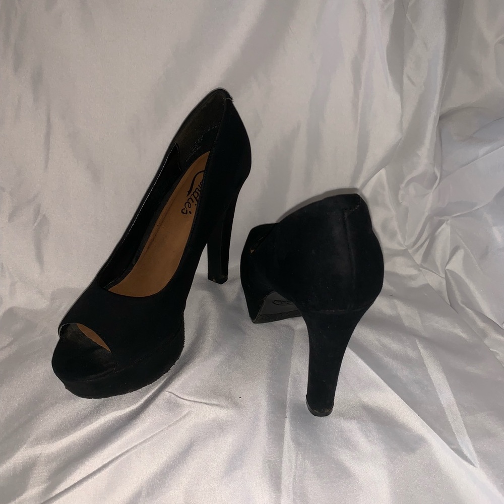 Black heels